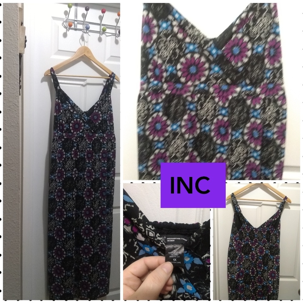 INC maxi dress size 1x GUC